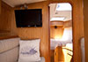 Bluewater 420 Centre Cockpit | Forward Guest Cabin